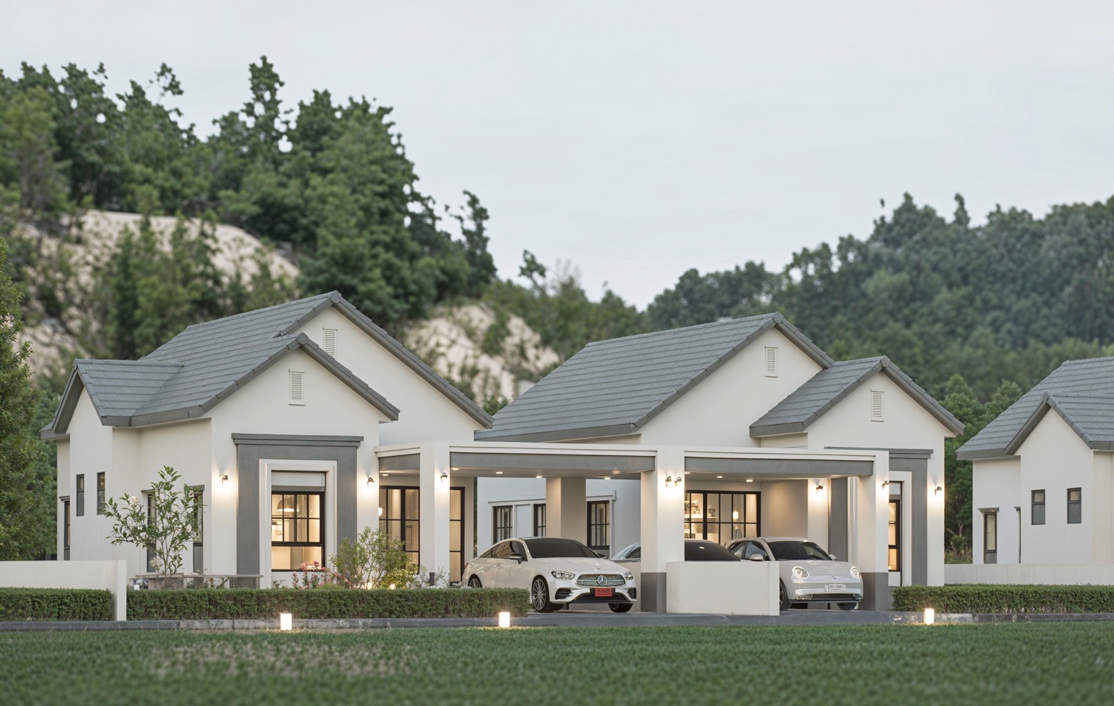 บ้านแฝด สไตล์อังกฤษ